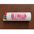 画像1: BETWEEN MUSIC STORE LOGO LIGHTER (PINK) (1)