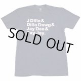 画像: J Dilla "ALIASES" T-SHIRT (INDIGO BLUE)