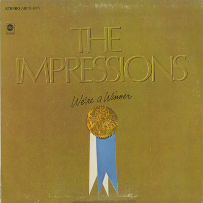 The Impressions / We're A Winner ‎(LP) | ABC Records |